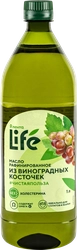 Масло виноградных косточек ЛЕНТА LIFE рафинированное, 1л