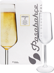 Изображение товара Набор бокалов для шампанского PASABAHCE Allegra, 195мл, стекло, Арт. 440079/2, 2шт