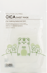 Изображение товара Маска для лица TENZERO с экстрактом центеллы азиатской, тканевая, 25мл