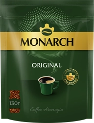 Кофе растворимый MONARCH Original натуральный сублимированный, 130г