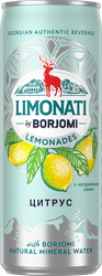 Изображение товара Напиток BORJOMI Лимонад со вкусом цитруса газированный, 0.33л
