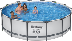 Бассейн каркасный BESTWAY 427х107см 13030л, с фильтром, Арт. 56950