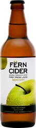 Сидр FERN CIDER Яблочный особый полусухой газированный 5%, 0.5л