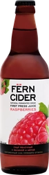 Сидр фруктовый FERN CIDER Яблочный с малиной и мятой полусладкий газированный 5%, 0.5л