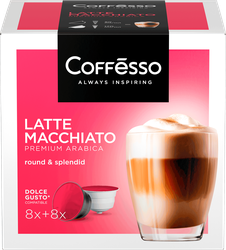 Изображение товара Кофе в капсулах COFFESSO Latte Macchiato, 16кап