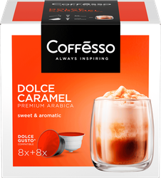 Изображение товара Кофе в капсулах COFFESSO Dolce Caramel, 16кап