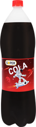 Напиток безалкогольный SUPER Cola сильногазированный, 2л