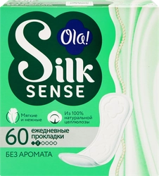 Прокладки ежедневные OLA! Silk sense Daily, 60шт