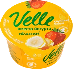 Продукт овсяный VELLE Клубника, банан, 130г