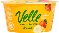 Продукт овсяный VELLE Клубника, банан, 130г