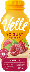 Продукт овсяный ферментированный питьевой VELLE Малина, 230г