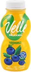 Продукт овсяный ферментированный питьевой VELLE Черника, 230г