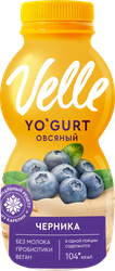Продукт овсяный ферментированный питьевой VELLE Черника, 230г