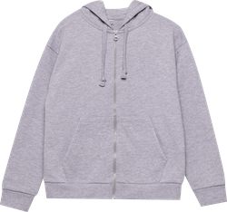 Изображение товара Худи детское INWIN цвет серый меланж, Арт. BD025-1