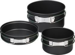 Изображение товара Набор походных котелков ACTIWELL 0,75л, 0,85л и 1,7л, Арт. GV8816-56