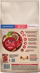 Корм сухой для собак PURINA ONE с говядиной и рисом, для малых пород, 7кг