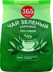 Чай зеленый 365 ДНЕЙ листовой, 50г