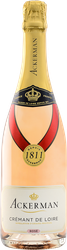 Изображение товара Вино игристое ACKERMAN CREMANT DE LOIRE ROSE Буле Рояль выдержанное розовое брют, 0.75л