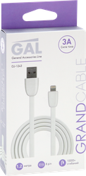 Кабель GAL CU-1243/3142 USB A – 8pin 3A 1,2м, TPE