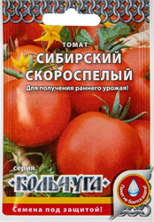 Семена РУССКИЙ ОГОРОД Томат Сибирский скороспелый, Арт. Е00210, 0,2г