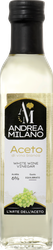 Уксус винный ANDREA MILANO из белого вина, 250мл