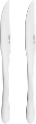 Изображение товара Нож столовый HOMECLUB Bacio, нержавеющая сталь, 2шт