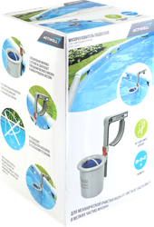 Мусороуловитель подвесной ACTIWELL AQUA 39x18x42см, с регулируемым крючком, Арт. 290728