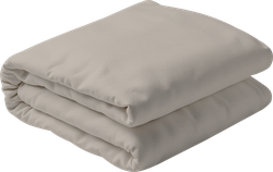 Изображение товара Пододеяльник Евро HOMECLUB бежевый, поплин, Арт. HCP/DCевро/Д2