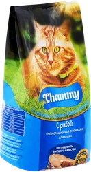 Корм сухой для кошек CHAMMY с рыбой, 1,9кг