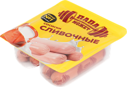 Сосиски ПАПА МОЖЕТ Сливочные, 410г