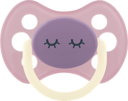 Изображение товара Пустышка LUBBY Just, с круглым соском и со светящимся кольцом, с 6 месяцев, Арт. 32797