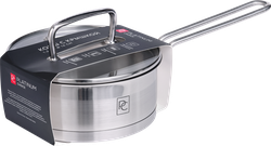 Ковш PLATINUM CHOICE с крышкой, нержавеющая сталь, 1.2л, Арт. AD-KP1