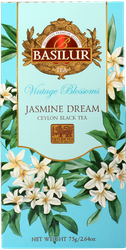 Изображение товара Чай черный BASILUR Винтажные цветы Жасминовая мечта, листовой, 75г