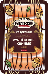 Изображение товара Сардельки РУБЛЁВСКИЙ Рублевские свиные Люкс, 400г