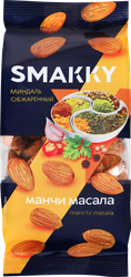 Миндаль SMAKKY жареный, манчи масала, 150г