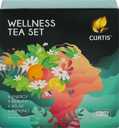 Набор чайный CURTIS Wellness tea set 4 вкуса, 24пак