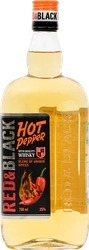 Настойка RED AND BLACK Hot Pepper на основе виски 35%, полусладкая, 0.7л