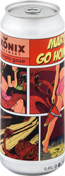 Напиток пивной KONIX BREWERY Mary Go Home нефильтрованный 
непастеризованный 4,8–5%, 0.45л