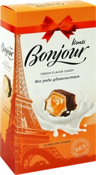 Конфеты KONTI Bonjour со вкусом сливок, 80г