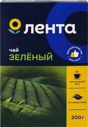 Чай зеленый ЛЕНТА крупнолистовой, 200г