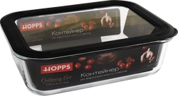 Контейнер HOPPS жаропрочное стекло, силикон, 1.5л, Арт. NE-BG5