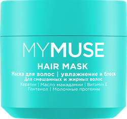Изображение товара Маска для волос MY MUSE Бессульфатная укрепляющая, 300мл