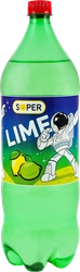 Напиток SUPER Lemon-Lime сильногазированный, 2л