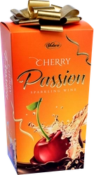 Набор конфет VOBRO Cherry passion sparkling wine, содержат алкоголь, 210г