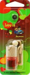 Изображение товара Ароматизатор воздуха подвесной MIODORE Love Is… Вишня-лимон/Кола-лимон, Арт. ARLV-3/ARLV-6