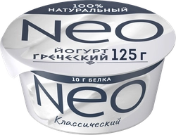 Йогурт NEO Греческий 2%, без змж, 125г