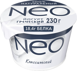 Изображение товара Йогурт NEO Греческий 2%, без змж, 230г