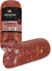 Изображение товара Колбаса сырокопченая PREMIUM CLUB Сальчичон, 300г