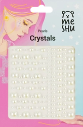 Наклейки-стразы MESHU Pearls, 16х10,5см