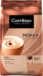 Кофе зерновой COFFESSO Mokka жареный, 1кг
